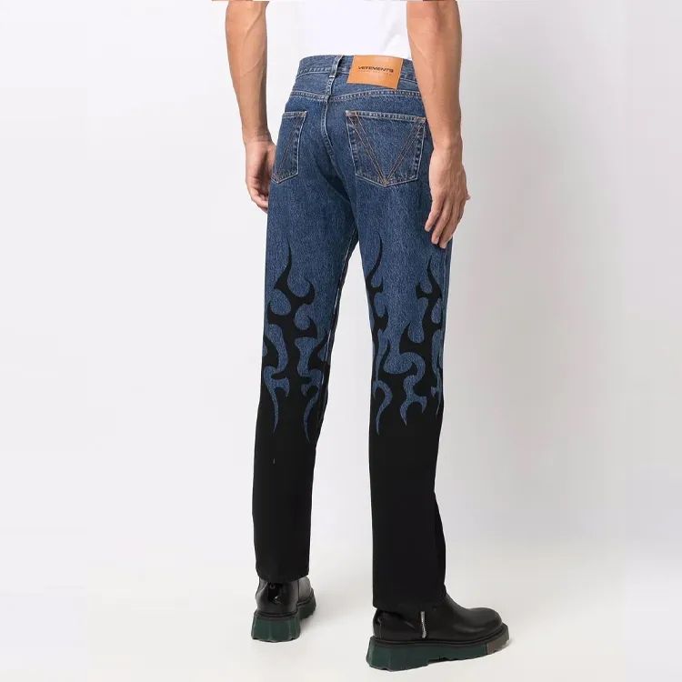Vetements Jeans Men Blue-3