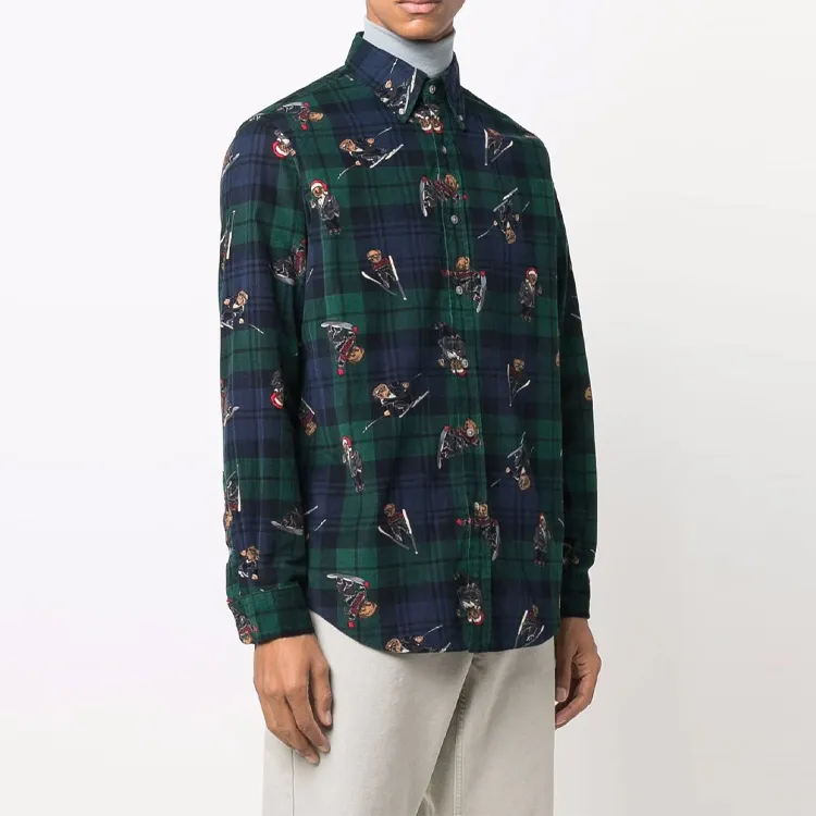 Polo Ralph Lauren FW21 Shirt Men's Green-1