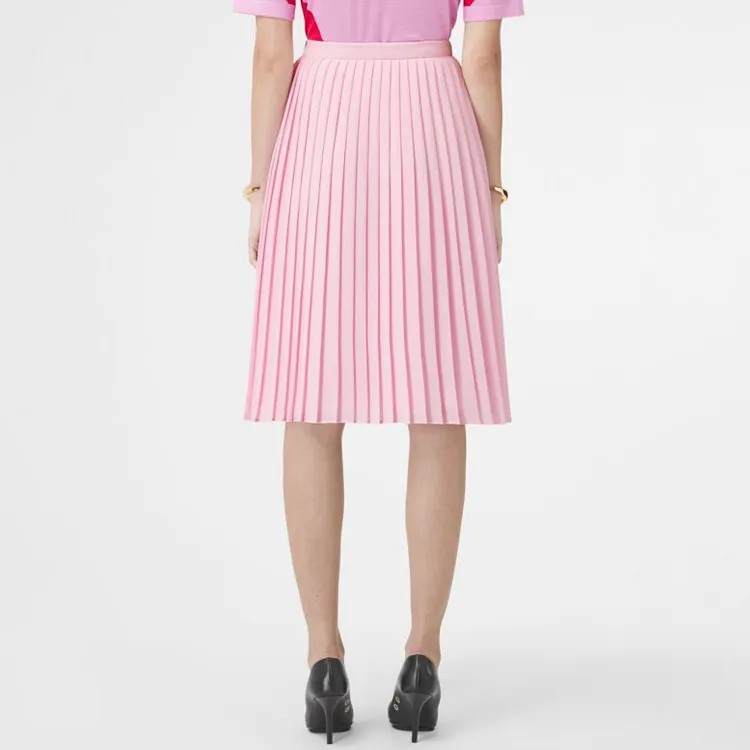 Burberry Casual Long Skirts Women's Pink-3