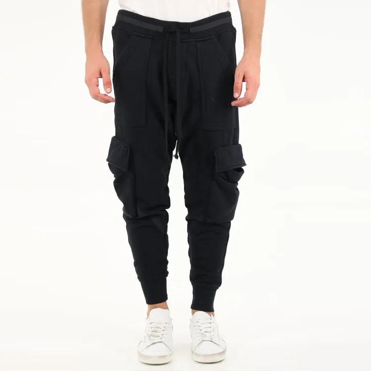 GREG LAUREN Casual Pants Men Black-2