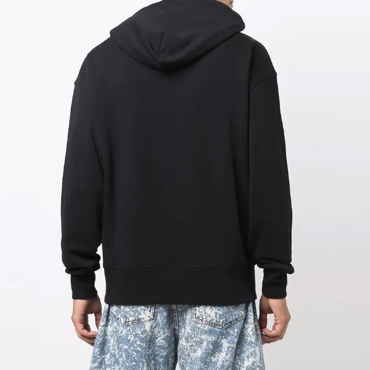MSGM Logo Printed Drawstring Hoodie-3