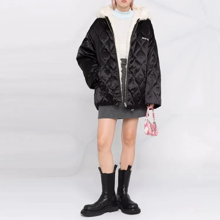 MIU MIU FW21 Puffer Jacket Women's Black-1