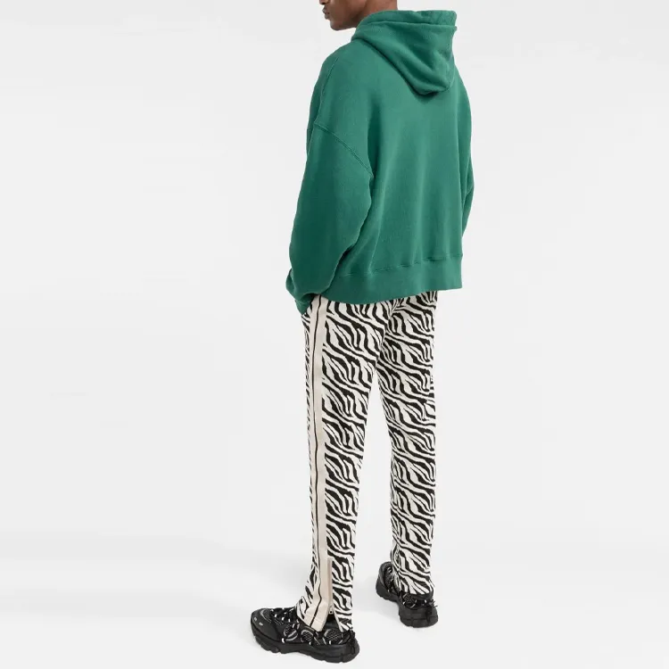 PALM ANGELS Bear Print Sprayed Logo Hoodie-2
