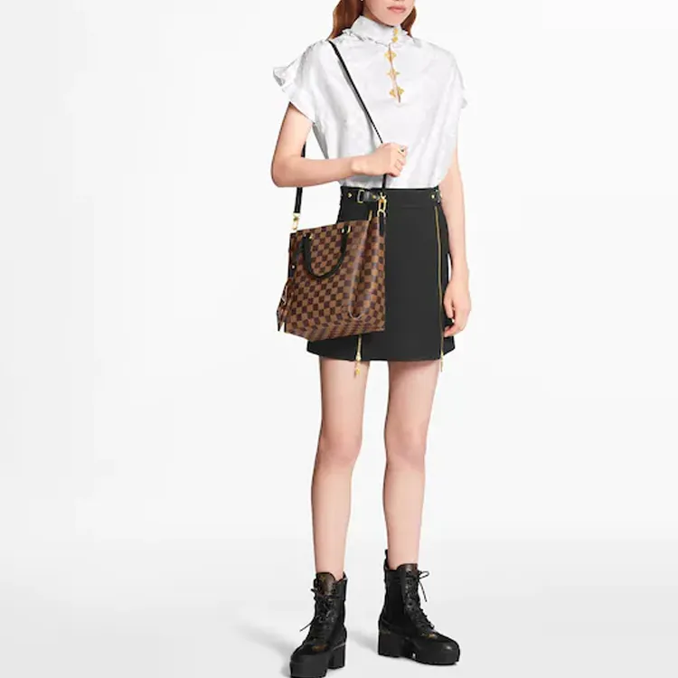 Lv Frill Blouse-1