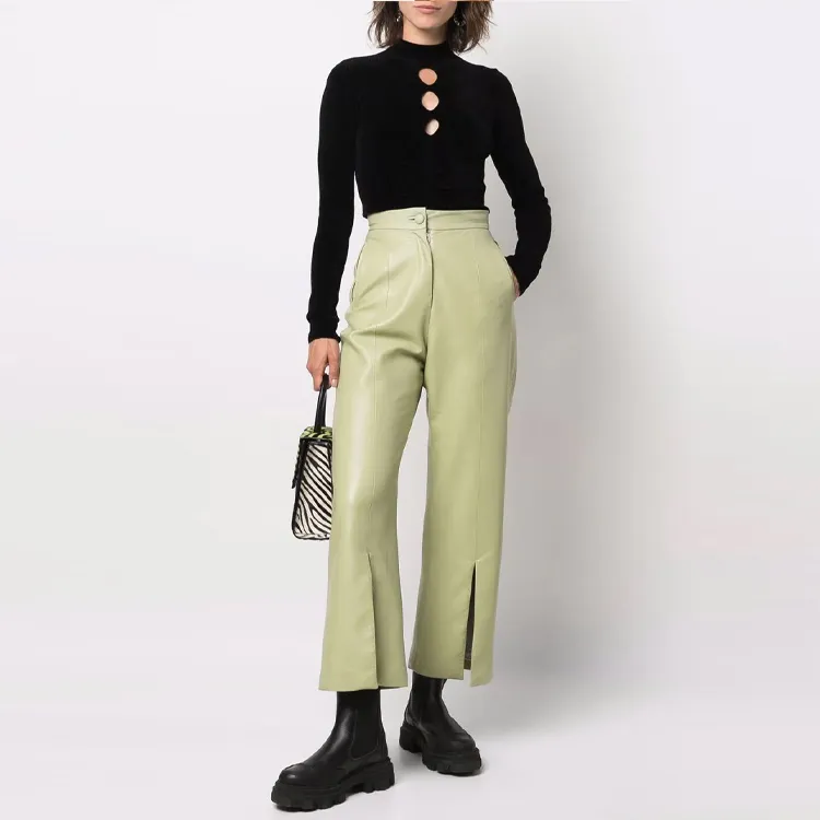 MSGM Ribbed Cut Out Detail Sweater-3