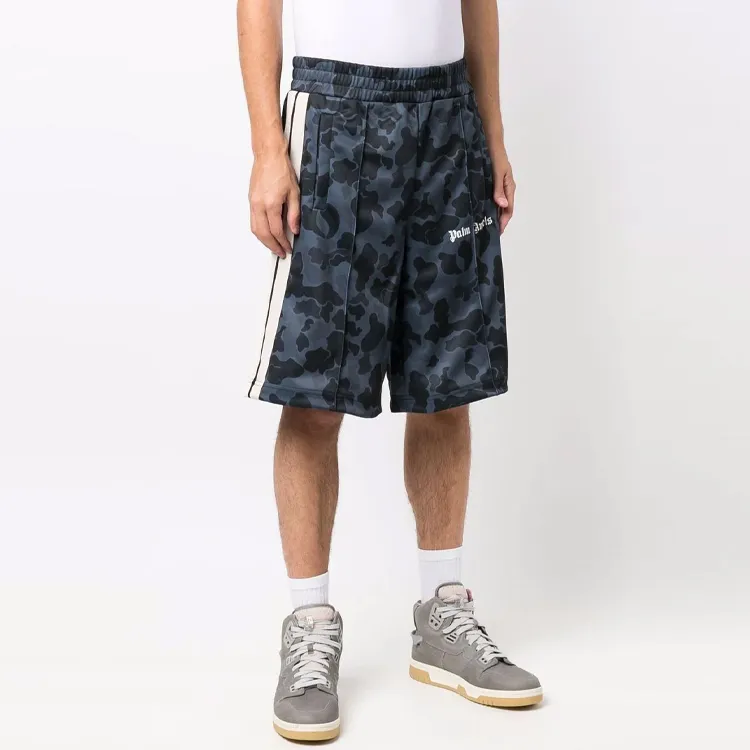 PALM ANGELS Night Camp Track Shorts-2