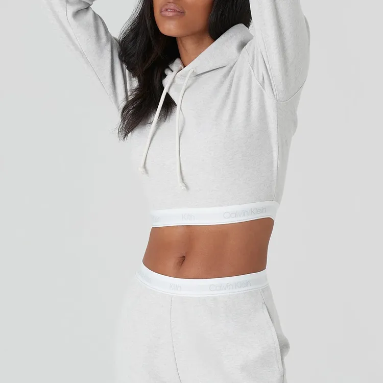Calvin Klein X KITH Sweatshirts Women's Gray-3