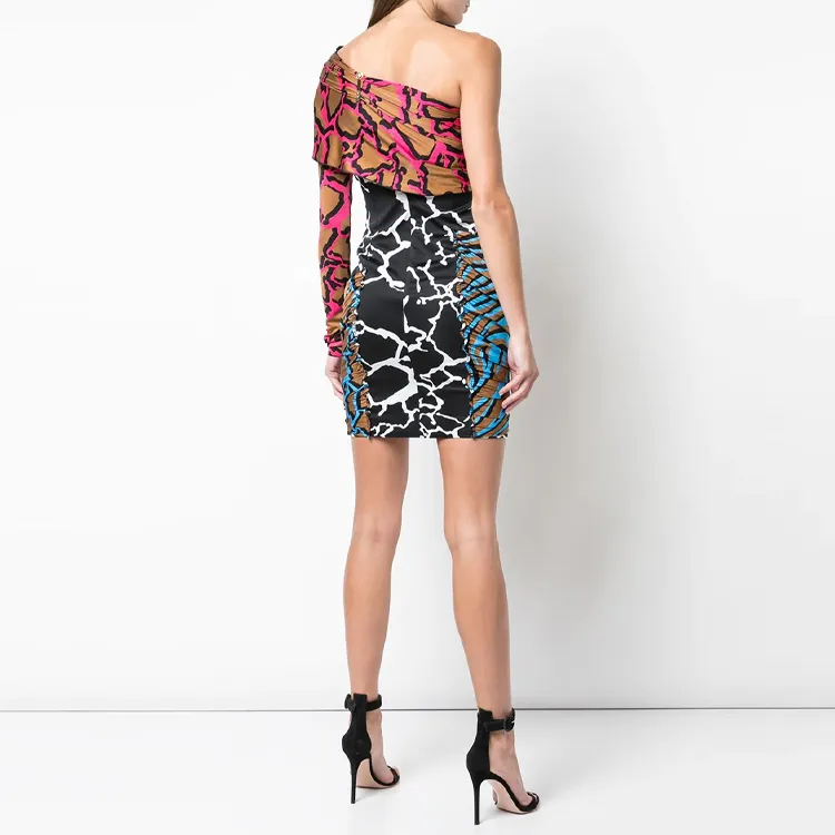 VERSACE Long-Sleeved Dresses Women's Multicolor-2