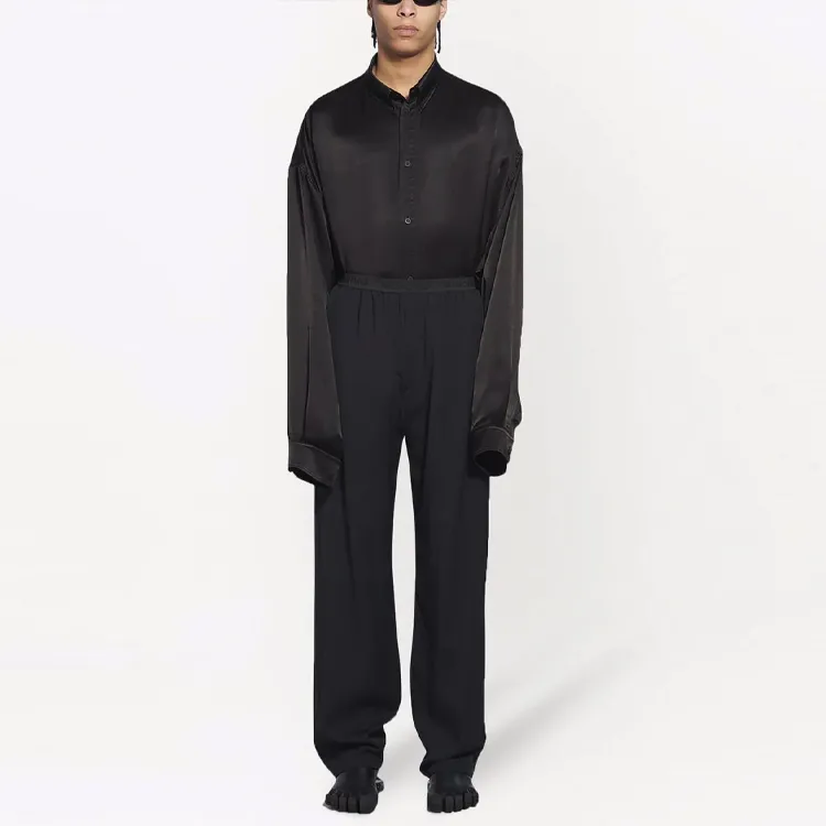 Balenciaga Logo Waistband Pants-2