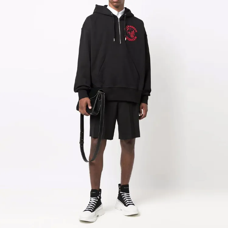 Alexander McQueen Skull print Hoodie-1