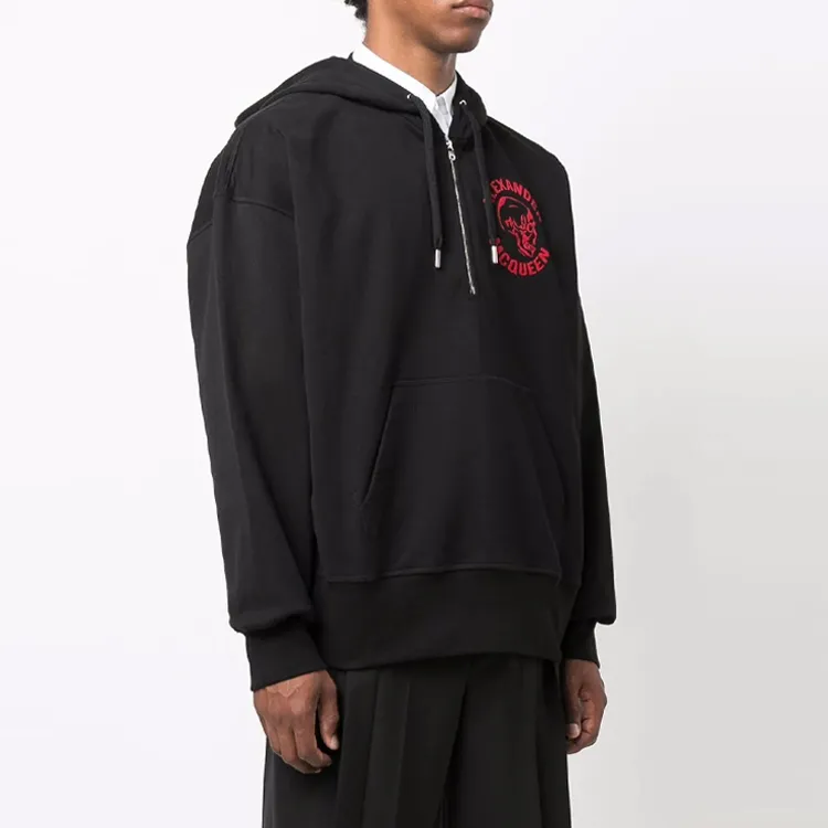 Alexander McQueen Skull print Hoodie-3