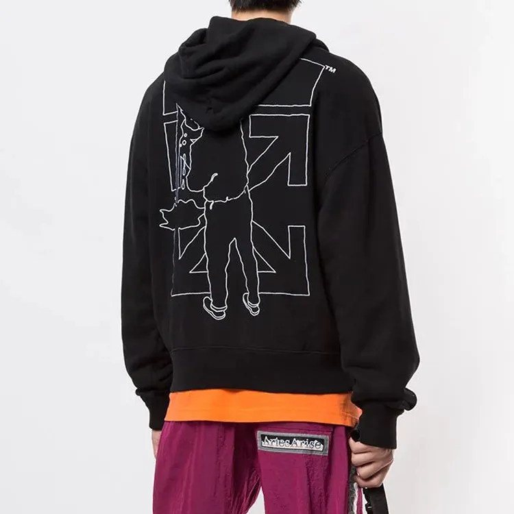 OFF WHITE Barrel Worker Over Hoodie-2