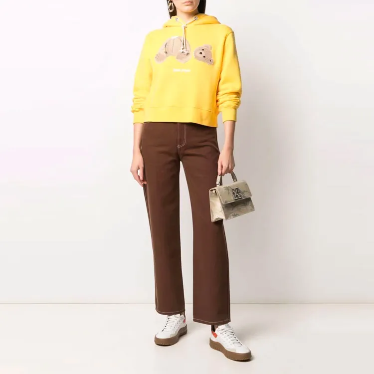 PALM ANGELS Sweatshirts Women's Yellow-1