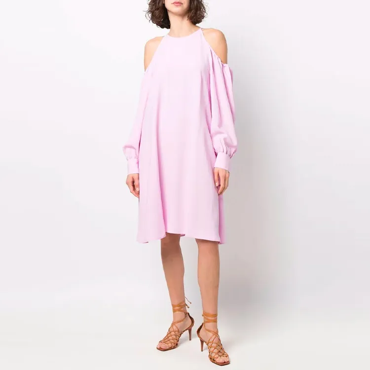 Stella McCartney Off-Shoulder Midi Dress-1