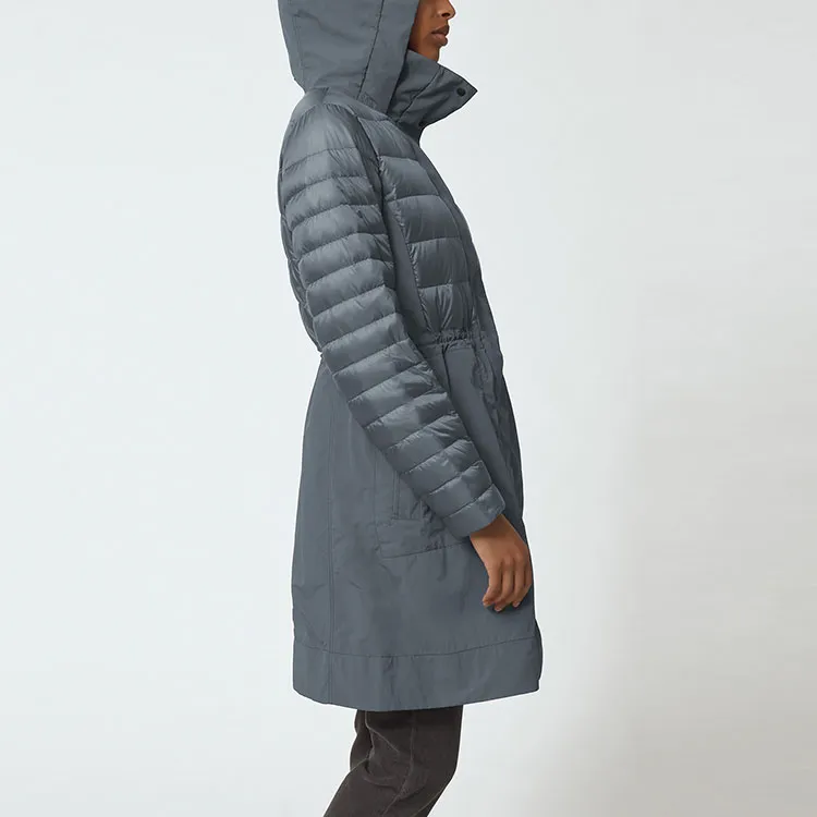 Canada Goose Kenton Series Down Jackets Women's Titanium Metallic-4