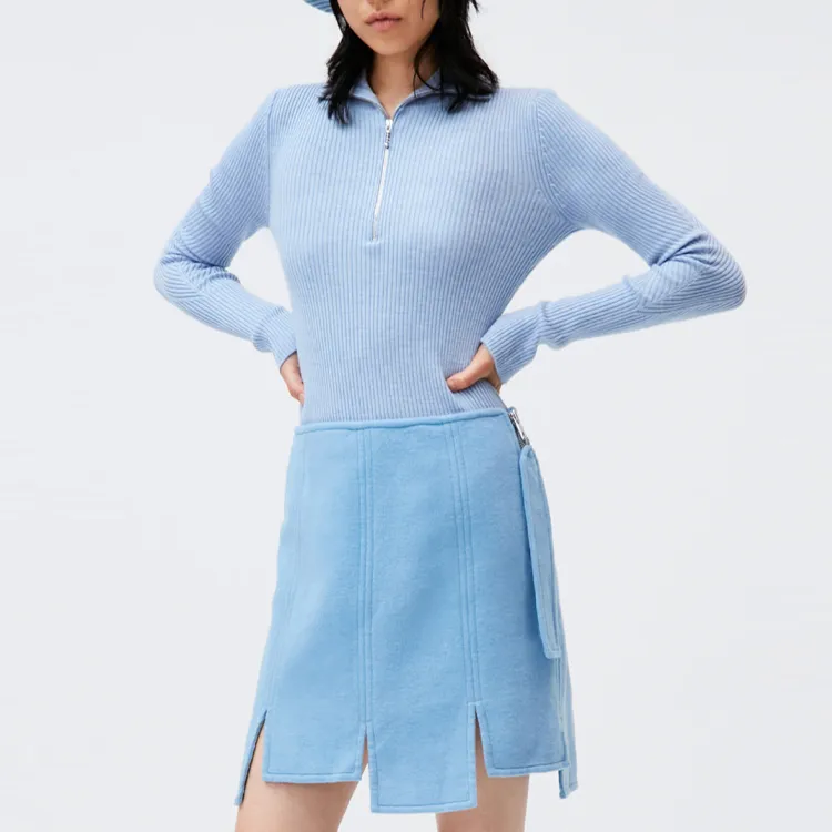 GANNI Sweaters Women's Blue-1