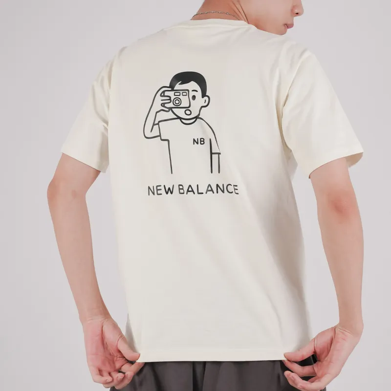New Balance Noritake Collection T Shirt Unisex White-3