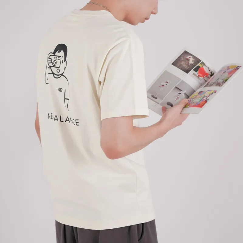 New Balance Noritake Collection T Shirt Unisex White-4
