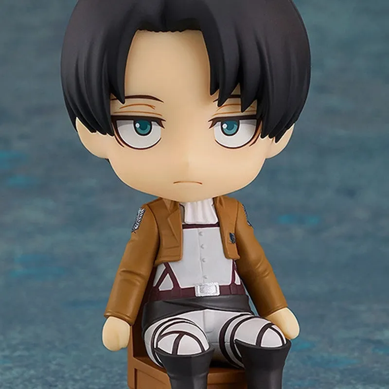 GSC Nendoroid Swacchao! Attack On Titan, Levi. Chibi Figures 9cm-4