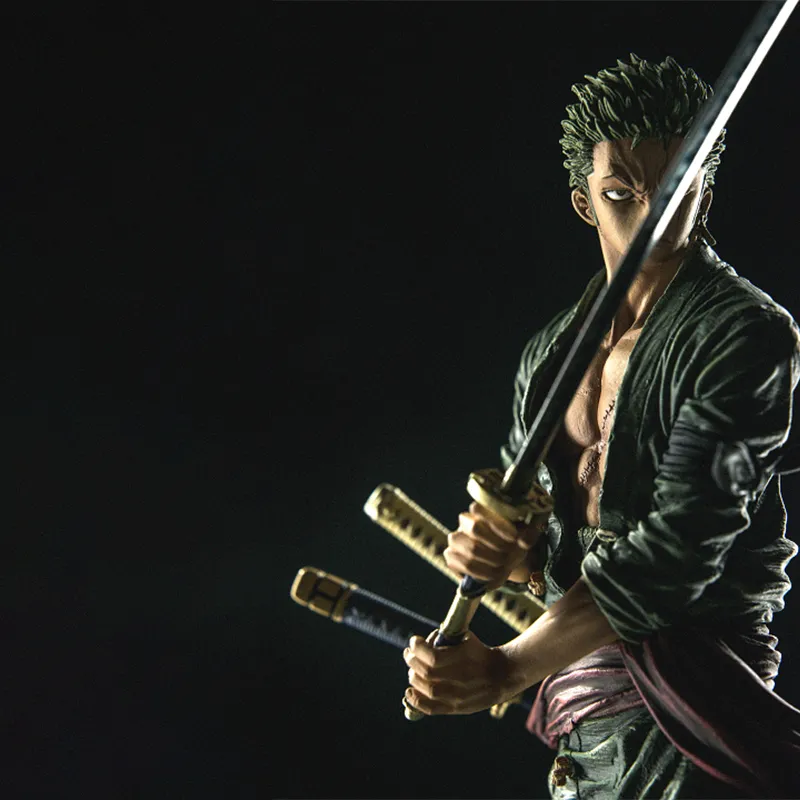 BANPRESTO Roronoa Zoro Glass Factory Sculptor × Photographer One Piece Model A Reissued Version Scale Figures 20cm-4