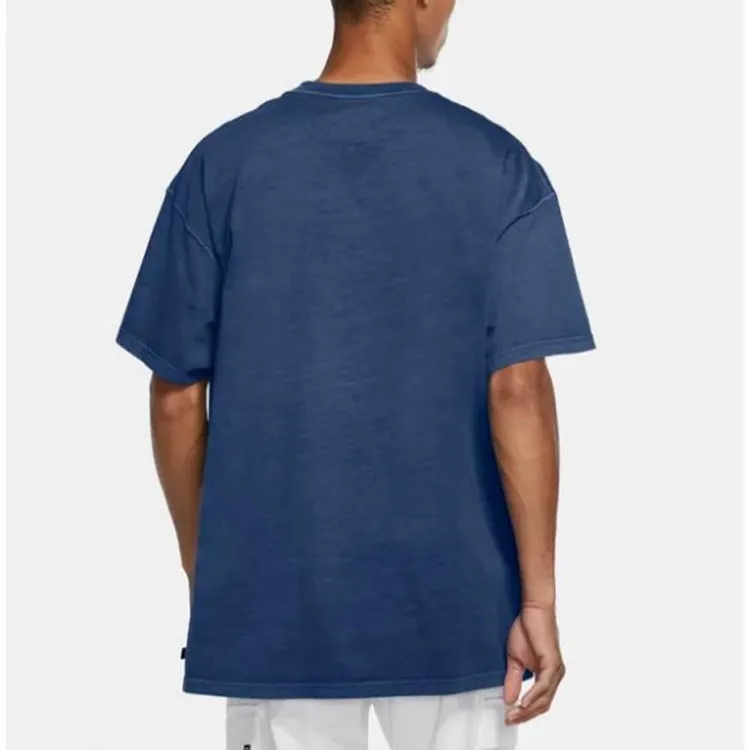 Nike Set in Sleeve T Shirt Men's Navy Blue-4