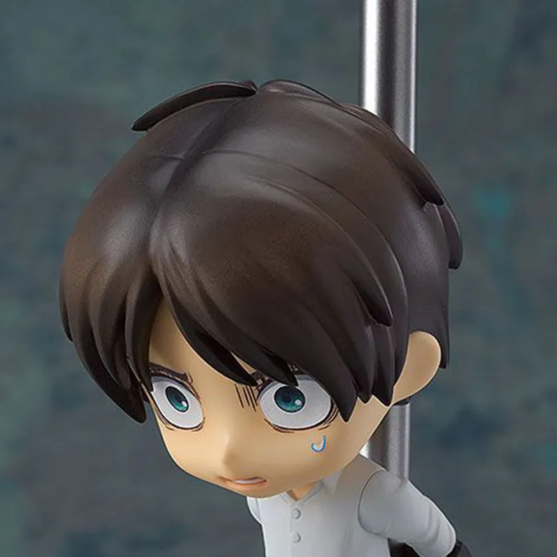 GSC Clay Figure No. 375 Attack On Titan Eren Yeager Reissued Version Chibi Figures 10cm-5