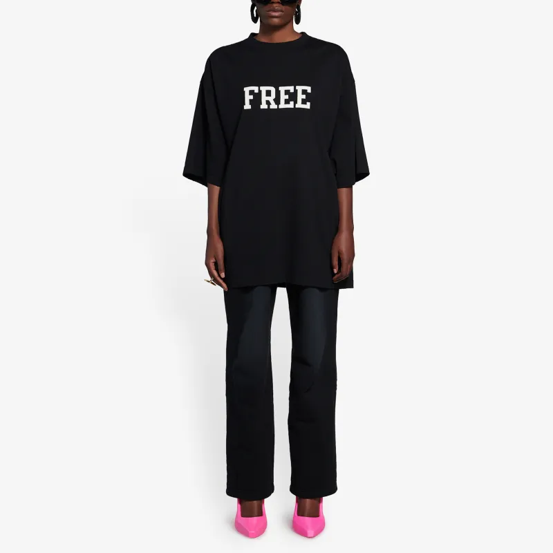 Balenciaga Wide Fit Free T Shirt-2