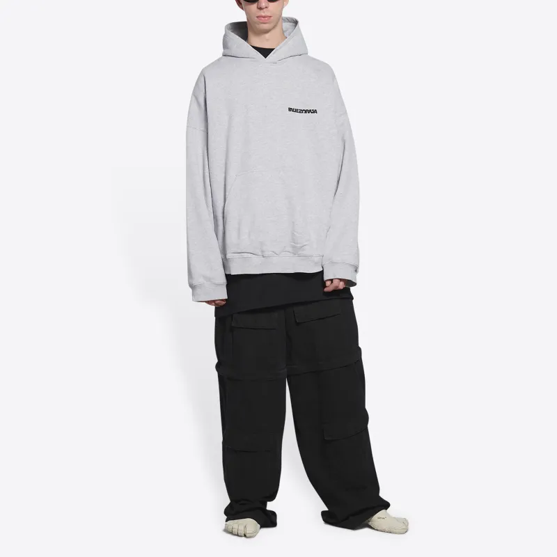 Balenciaga Sweatshirt Loose Fit Men's Gray-2
