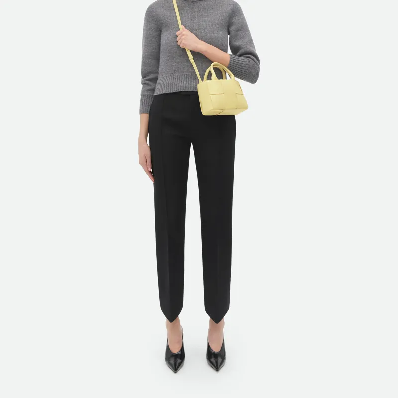 Bottega Veneta ARCO Sheepskin Tote Bag Shopping Bag Shoulder Bag Crossbody Bag Handbag Extra Mini Women's Yellow-4