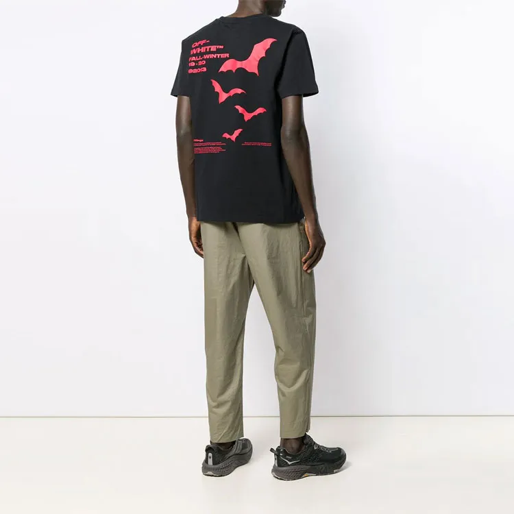 OFF WHITE FW19 T Shirt Men's Black-4