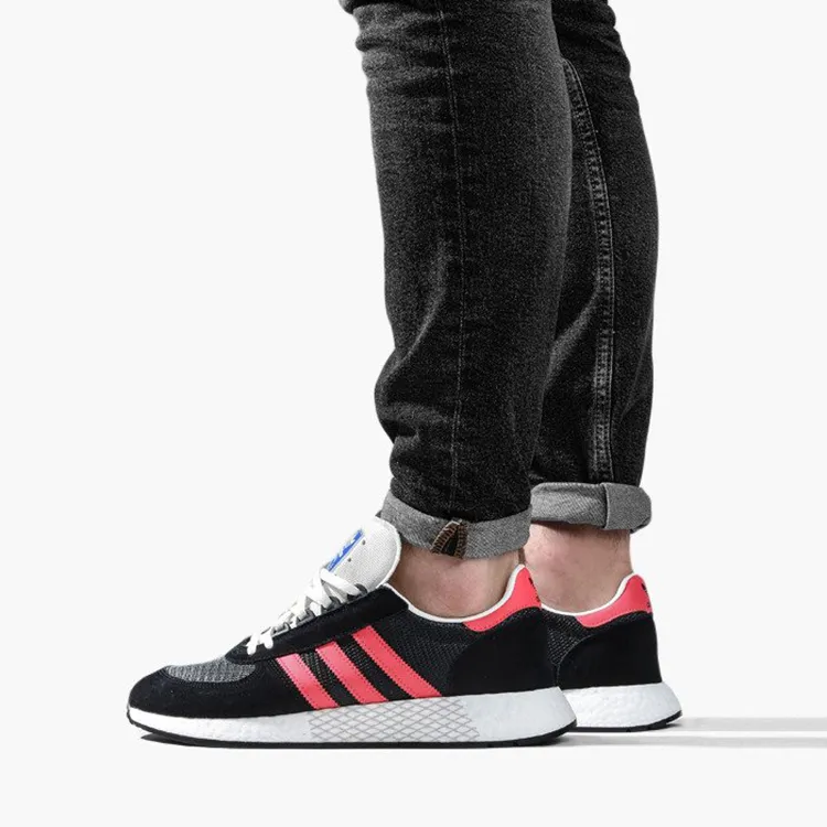 Adidas Marathon Tech Carbon Shock Red Core Black-5