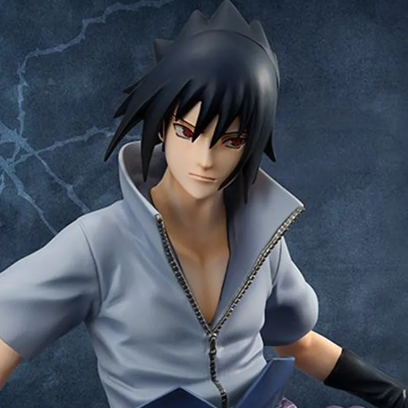 MegaHouse Naruto Shippuden G.E.M. Series Sasuke Uchiha Figure Purple-5