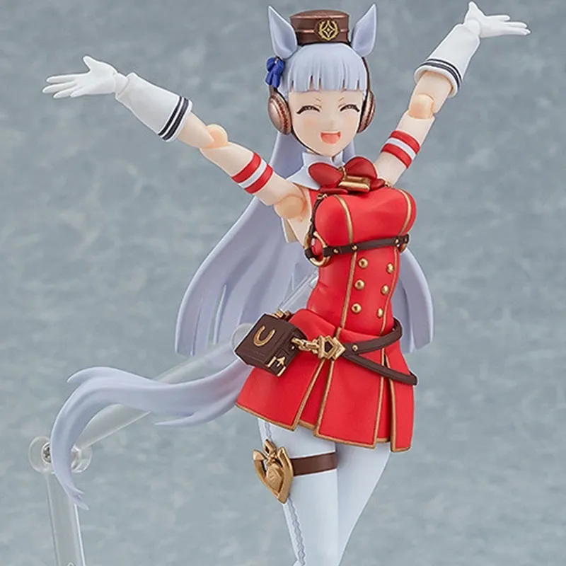 MAX Factory Pretty Derby Characters Figma#584 Pretty Derby Golden Ship Action Figures 15cm-7