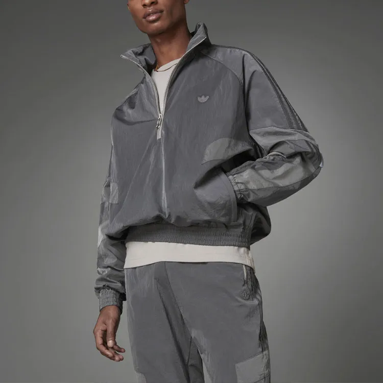 Adidas Originals Blue Version Collection Jackets Men Gray-1