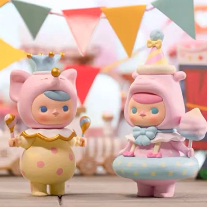 POP MART Beech Pucky Circus Collection Blind Box Products Single Mystery Box/Full Box 12 Pcs-6
