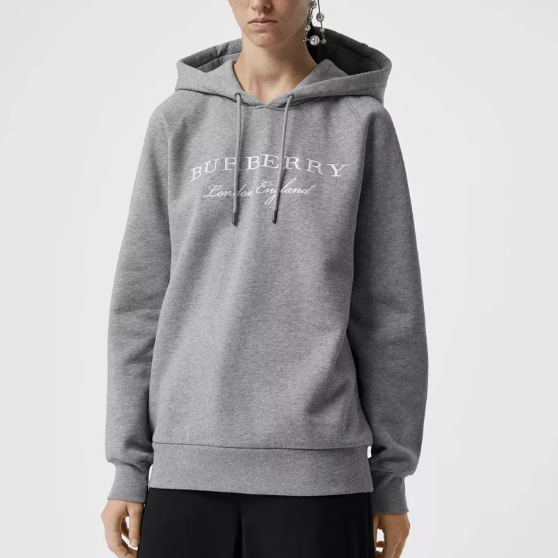 Burberry Sweatshirts Unisex Gray-4