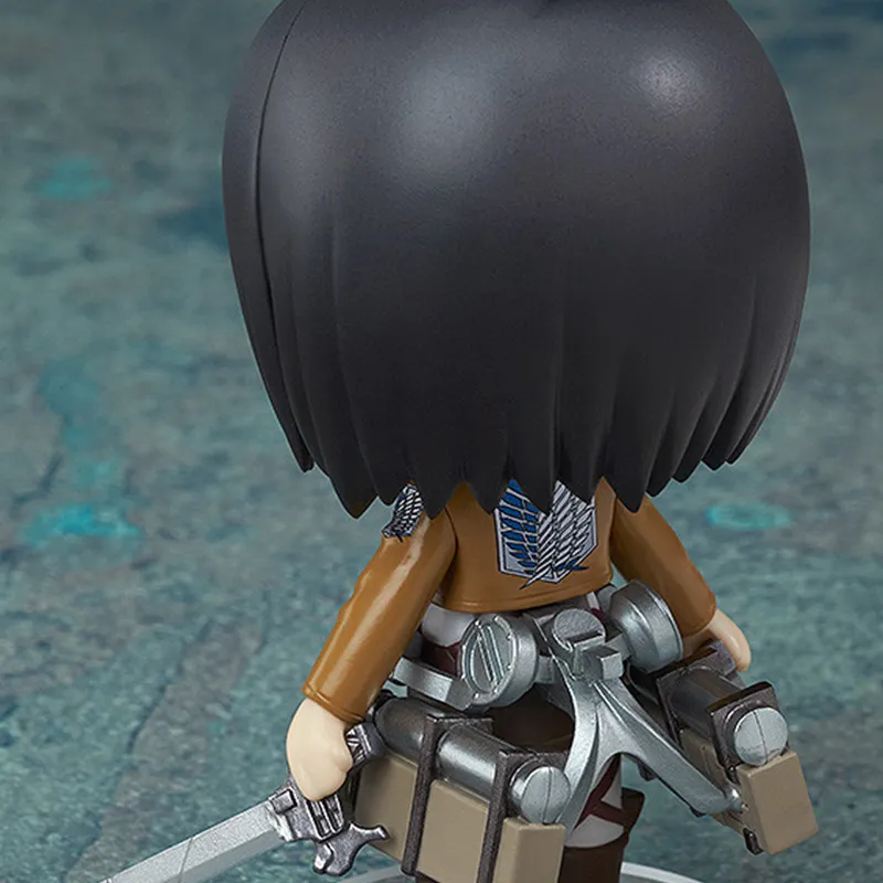 GSC Clay Figure No.1381 Attack On Titan, Mikasa Ackerman, Survey Corps Chibi Figures 10cm-7