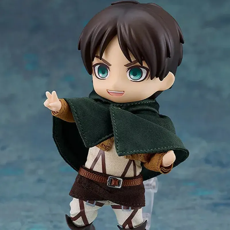 GSC Clay Doll, Attack On Titan, Eren Yeager Chibi Figures 14cm-4