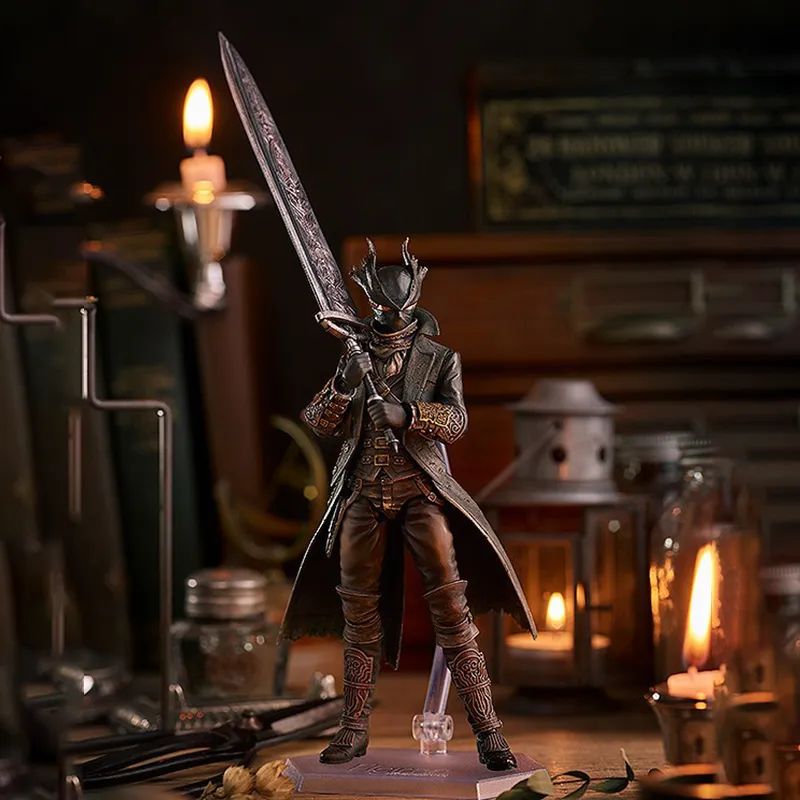 MAX Factory Figma#367 Dx Bloodborne Ancient Hunter Action Figures 15cm-3