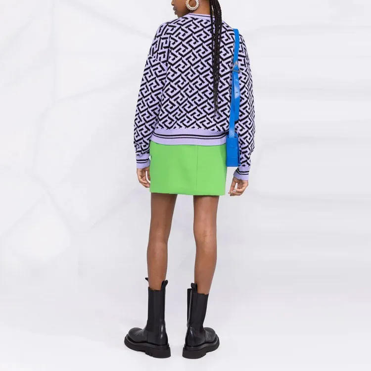VERSACE Sweaters Women's Purple-3