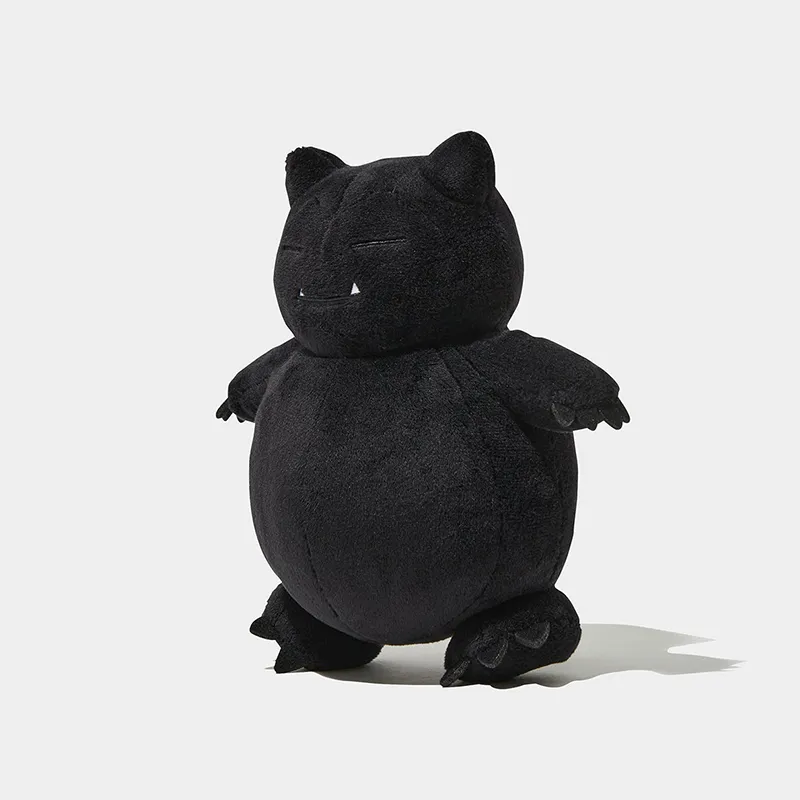 Fragment Design X Pokemon Snorlax Thunderbolt Project X Sequence Miyashita Park Plush Doll Black L-1