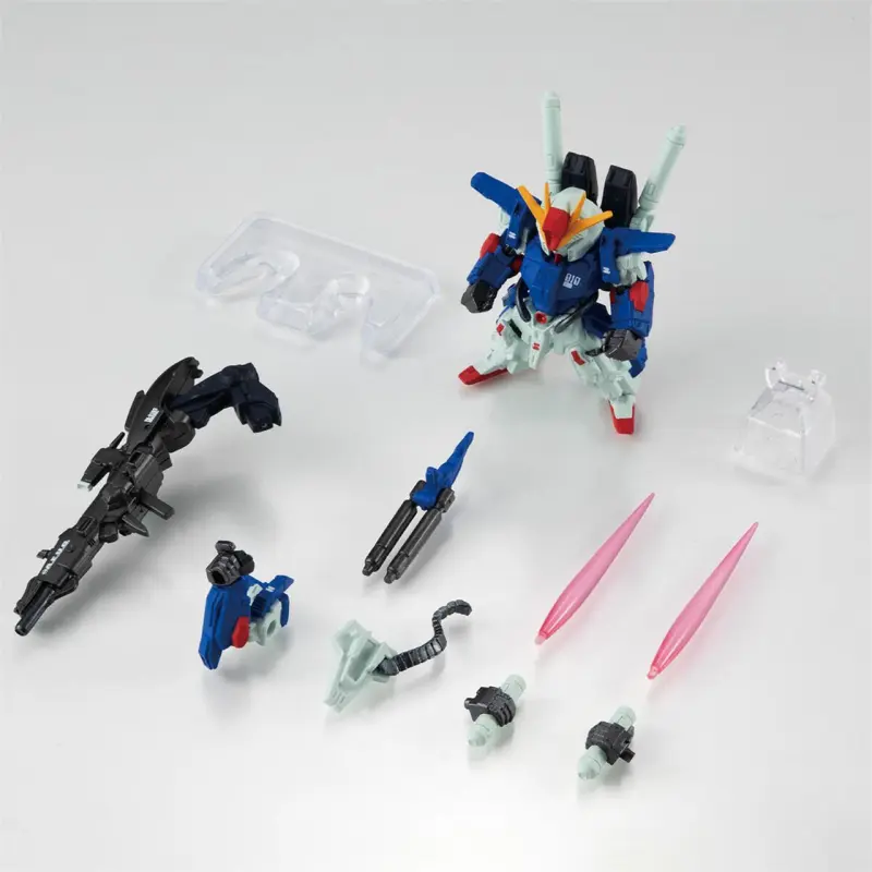 BANDAI ZZ Gundam Mobile Suit Zeta Gundam Z FW Assembled Models-1