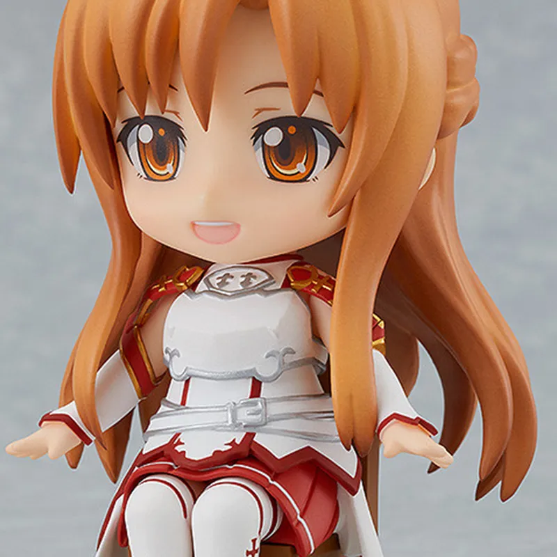 GSC Asuna/Kikuchi Asuna Nendoroid Swacchao! Sword Art Online Chibi Figures 9cm-3