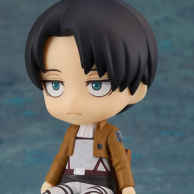 GSC Nendoroid Swacchao! Attack On Titan, Levi. Chibi Figures 9cm-3
