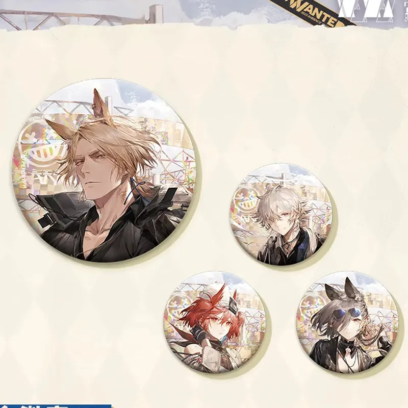 Arknights Speed Racer Collection Badge SP IP Merch-4