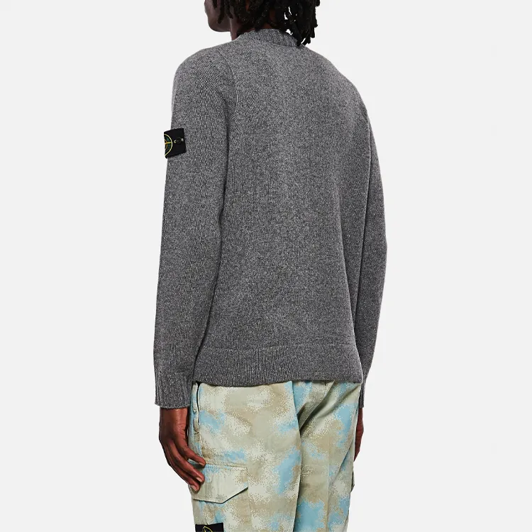 STONE ISLAND Sweaters Men Gray-4
