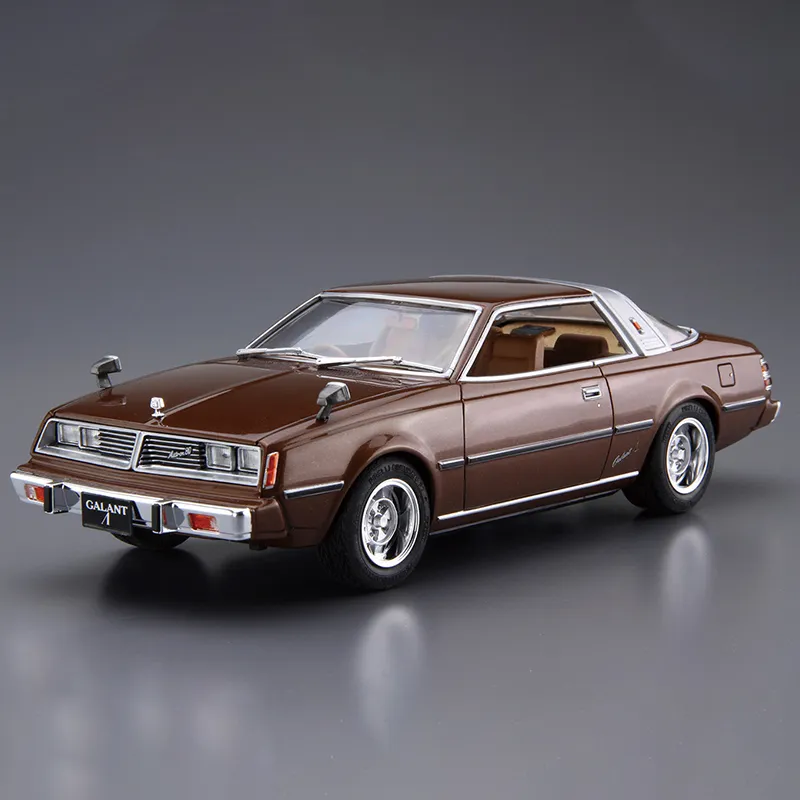 AOSHIMA 1/24 Mitsubishi 1978 Model, Go Blue Lambda Model Kits-1