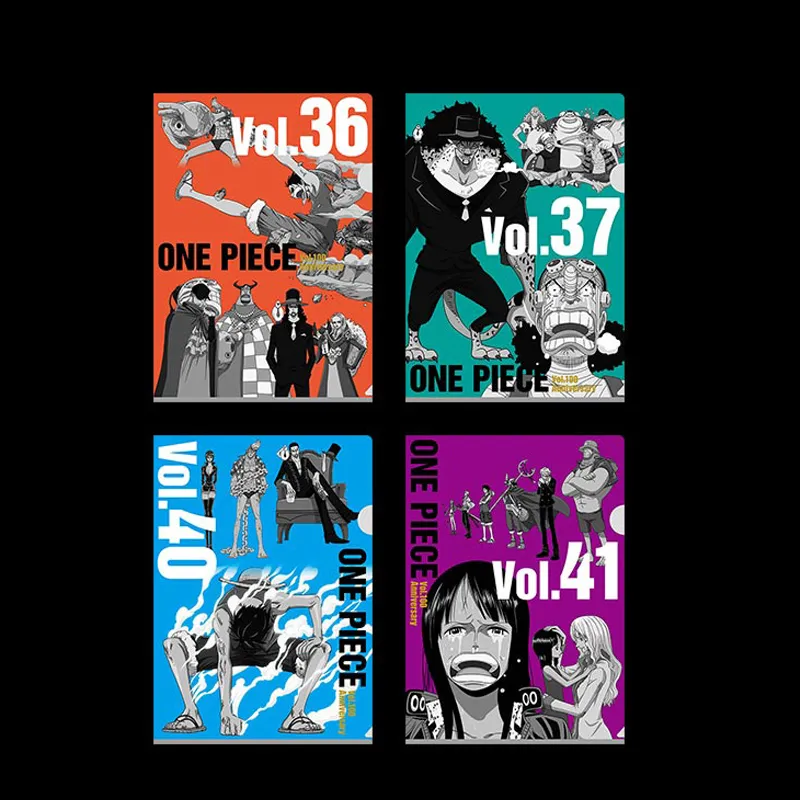 BANDAI One Piece Character Ichiban Kuji Vol.100 Anniversary Memorial Day N Reward Multicolor Folder Anime Merchandise-5