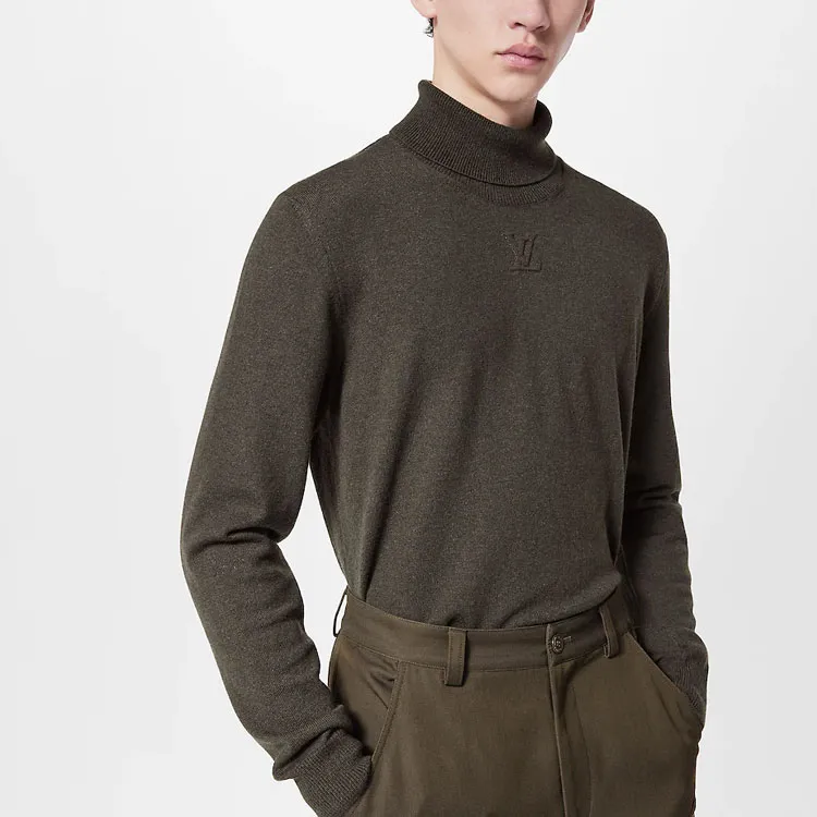 LOUIS VUITTON Knitwear Men's Dark Gray-4