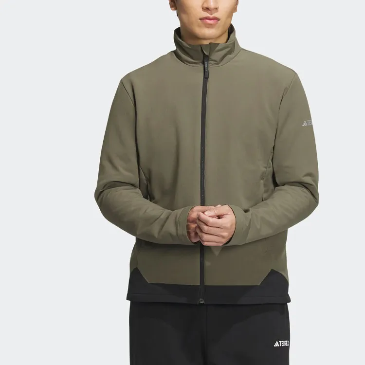 Adidas Jackets Unisex Strata Olive Green-2